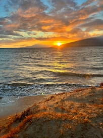 Sunset from the beach.