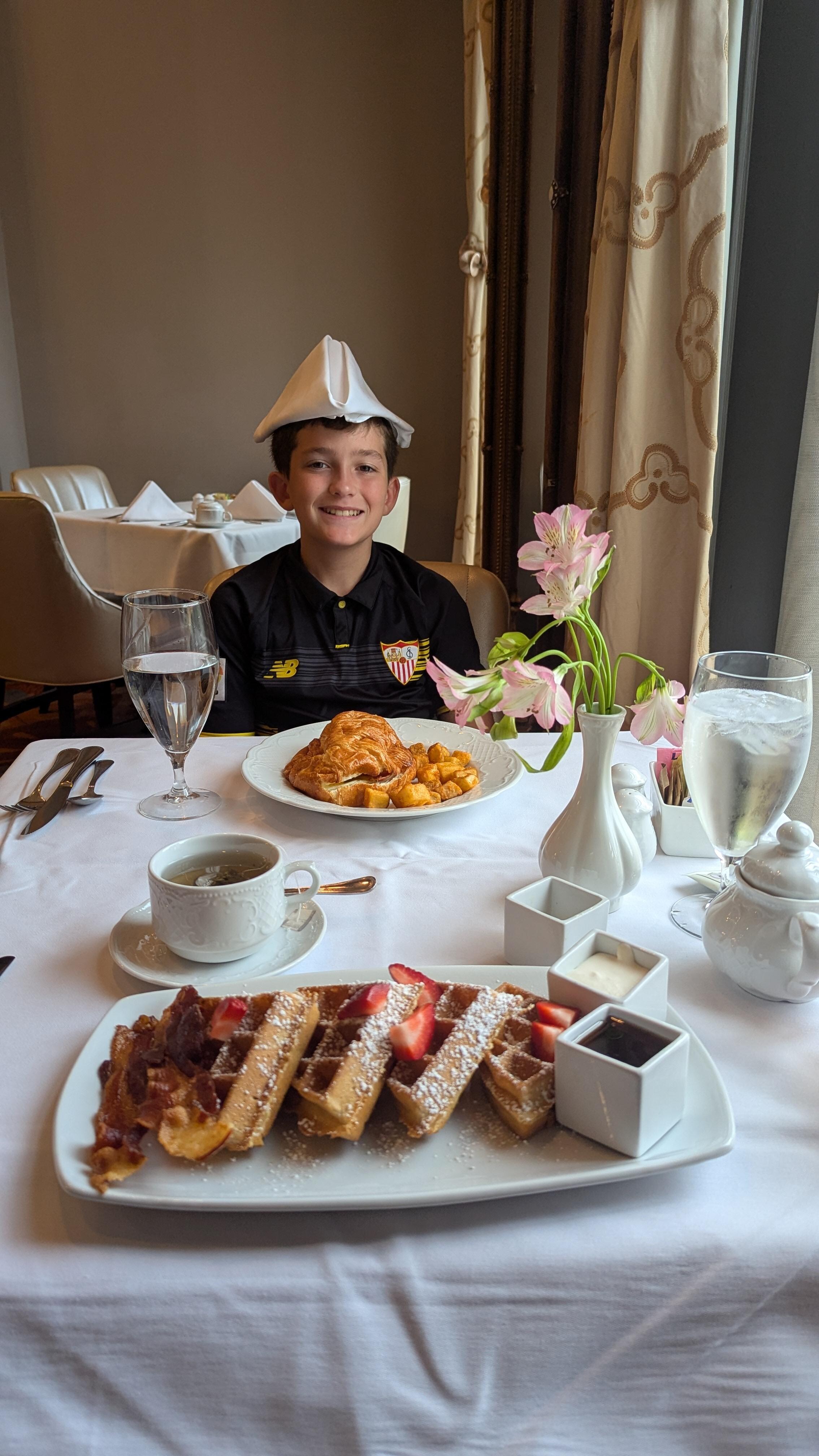 Breakfast had excellent choices also. 