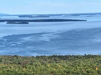 Looking out from Mt Battie