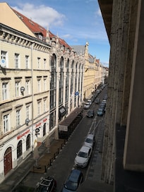 View from the hotel window.