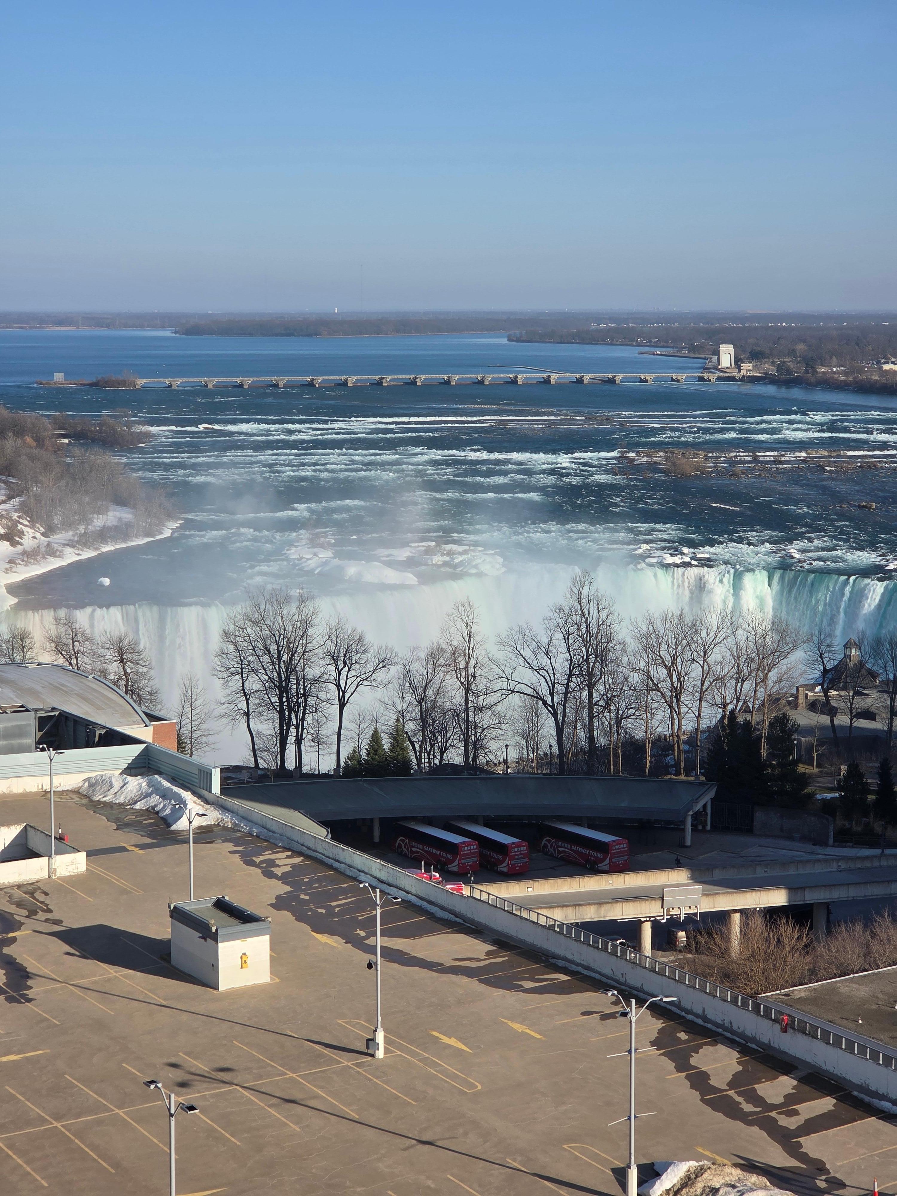 Daytime view from the room.