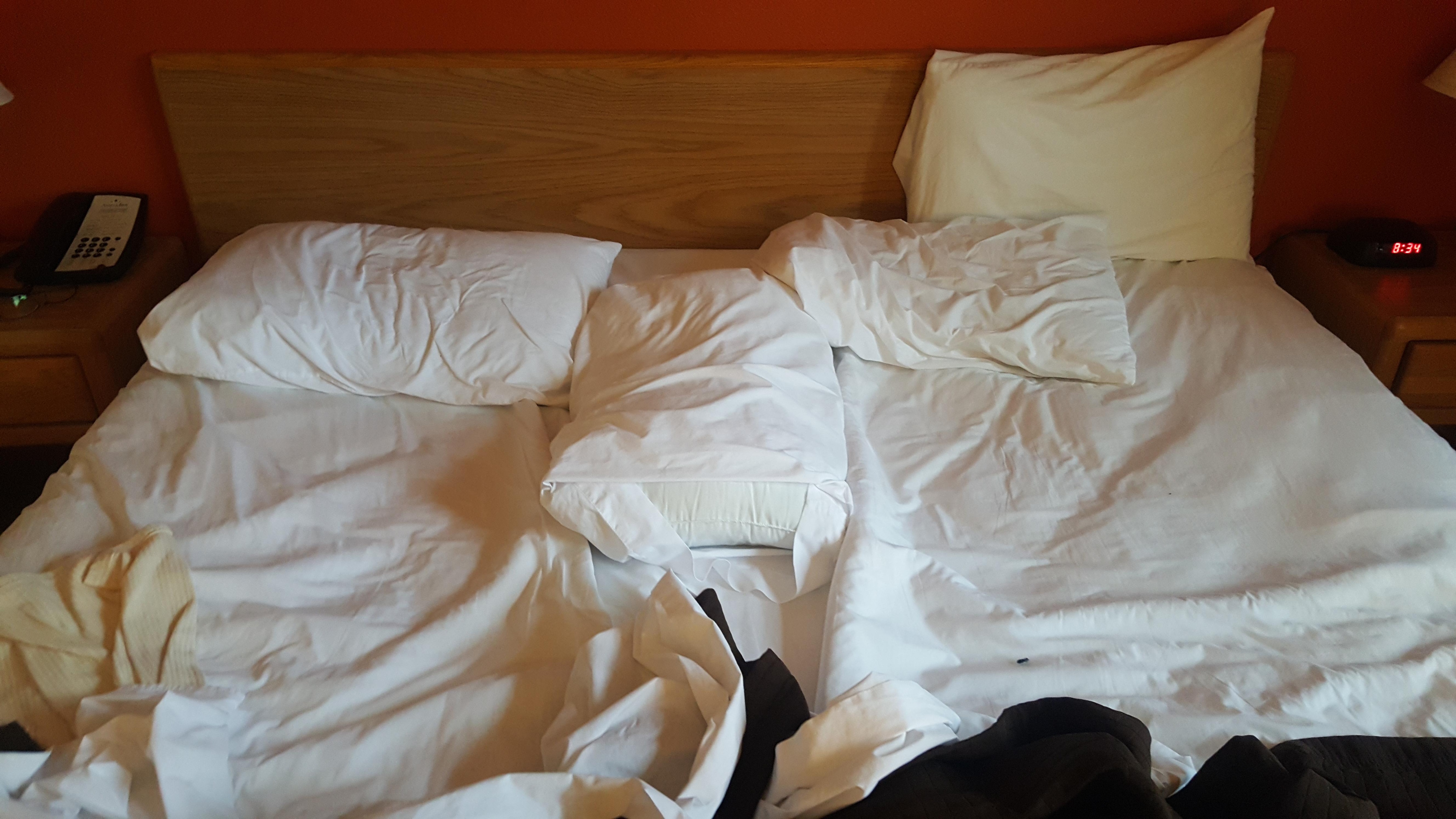 Sagging matress