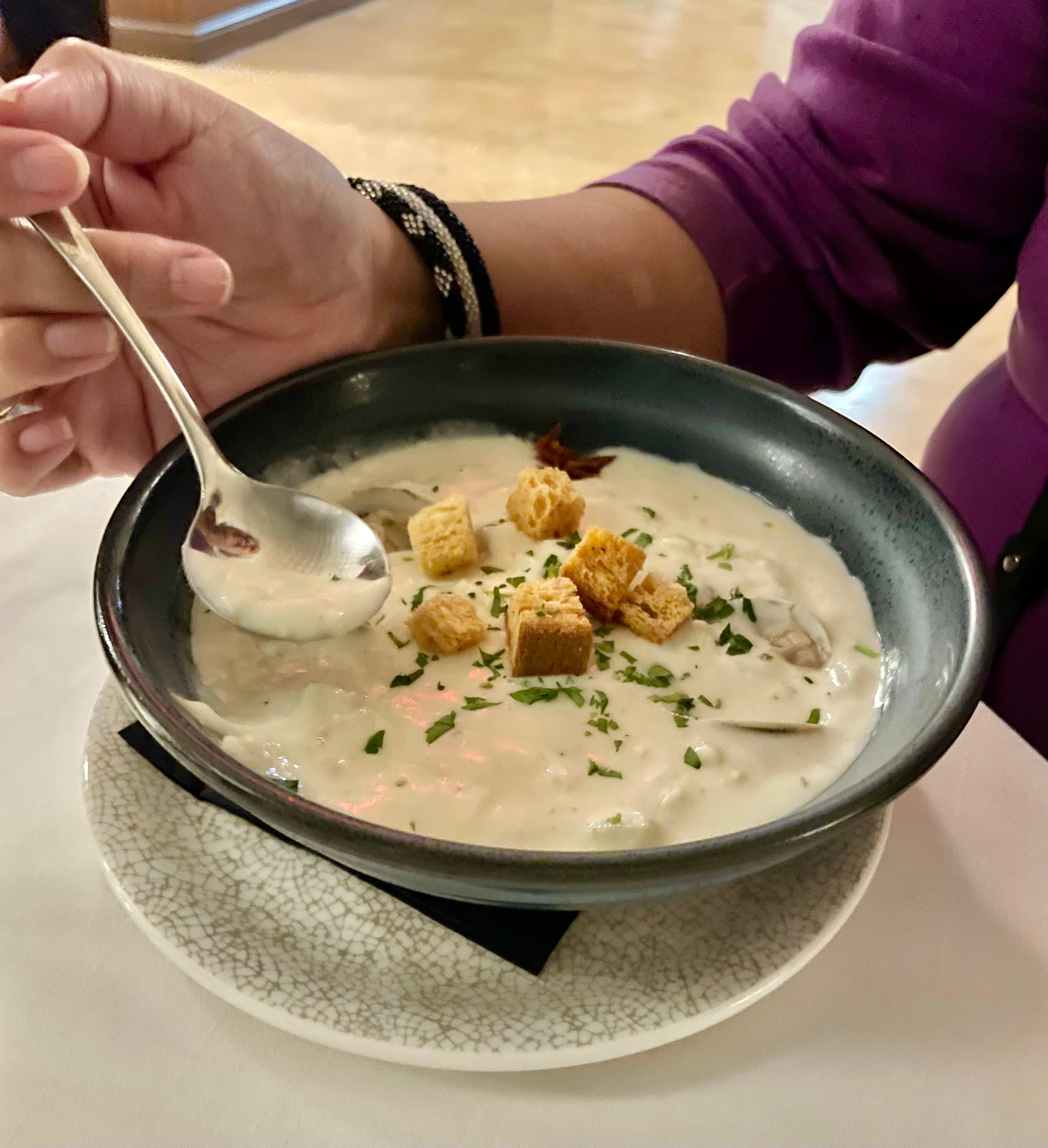 Don’t miss the chowder!