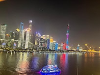 Utsikt fra takterrassen