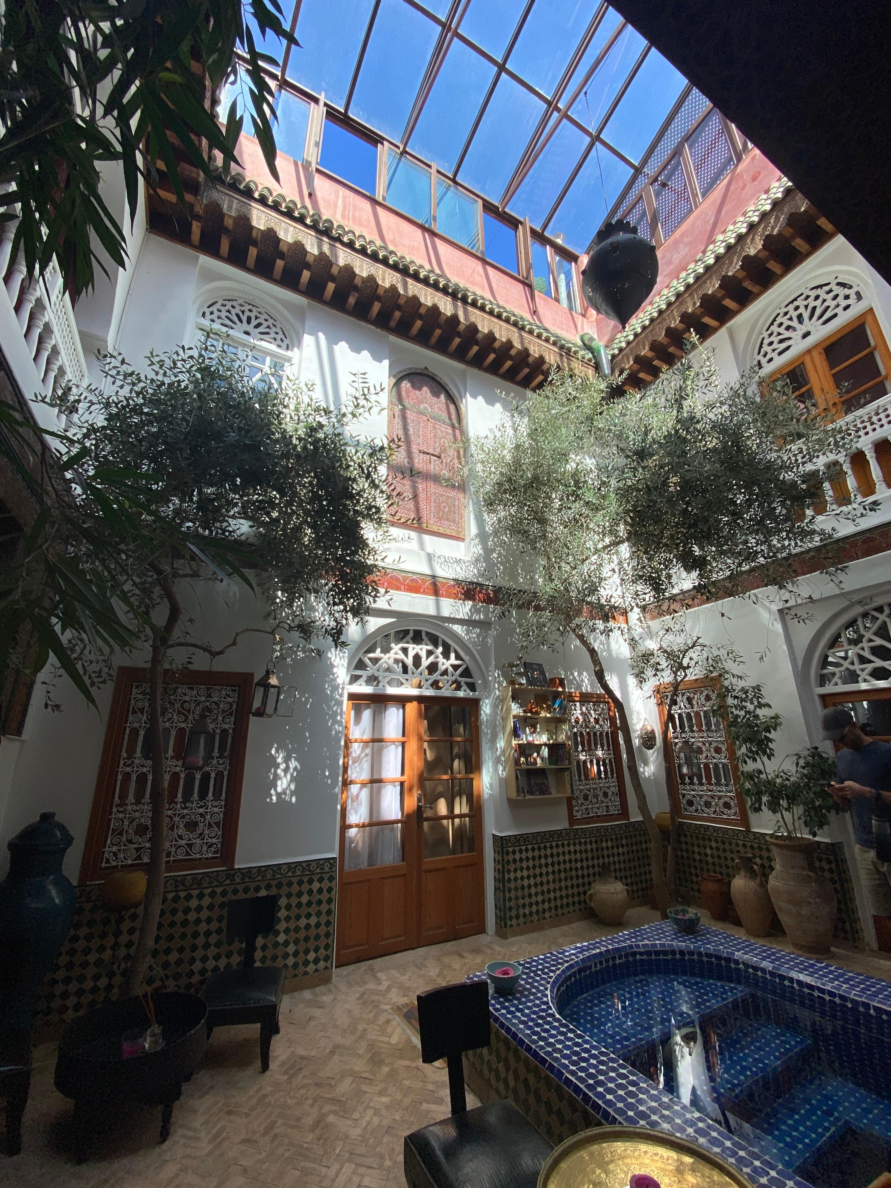 Internal patio