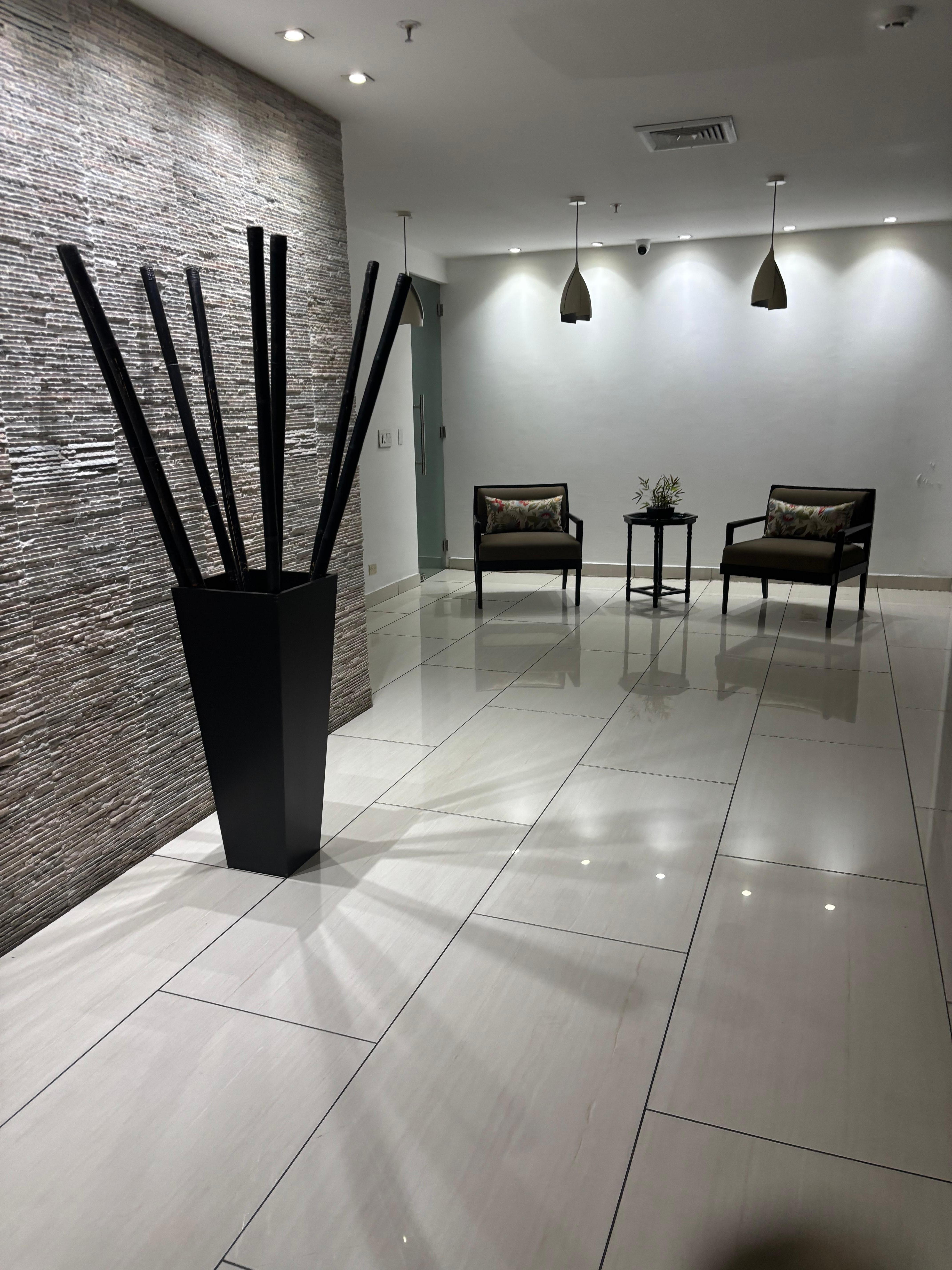 Lobby of the building