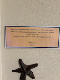 Never saw bathtub rules in all my travels