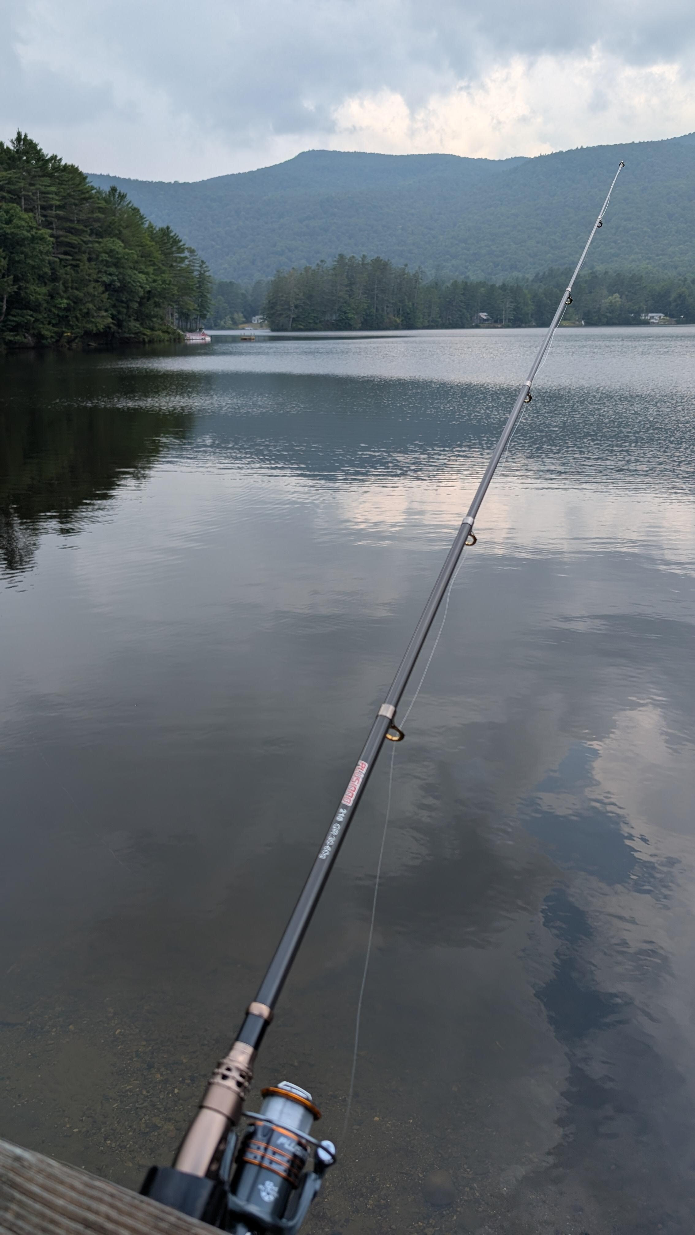 Fishing Lake Algonquin 