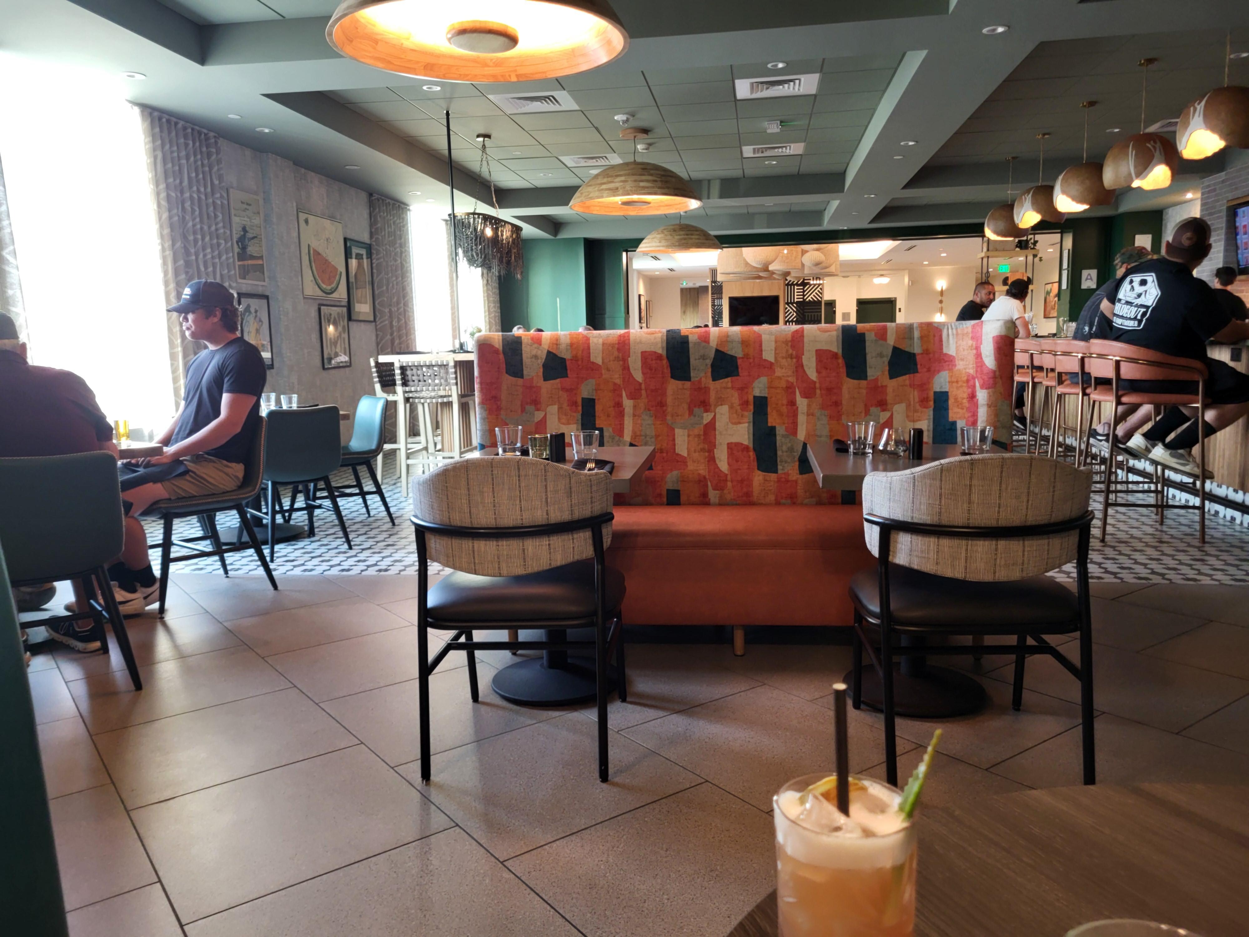 Other side of 1905 restaurant