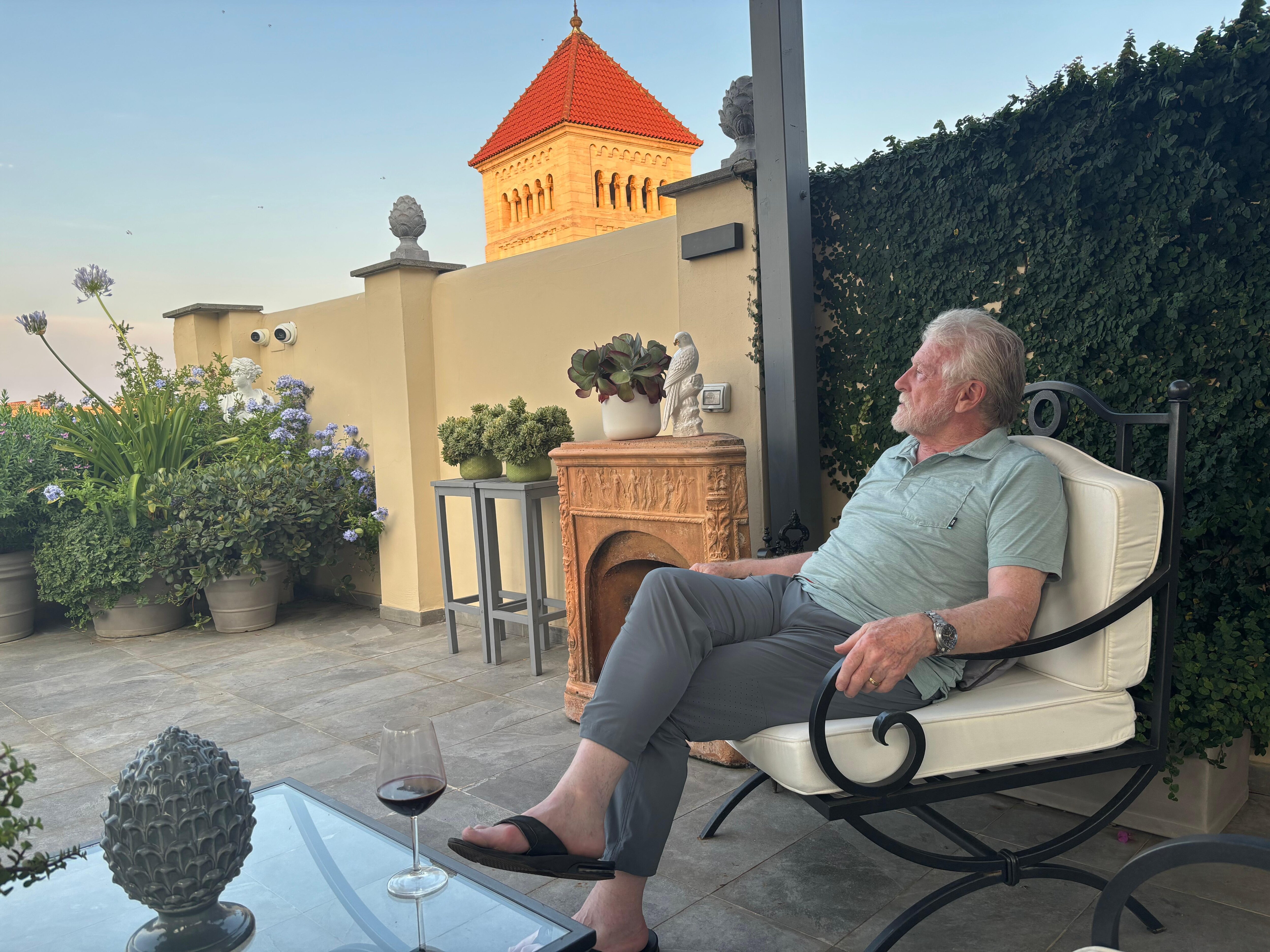 Roof top terrace