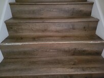 Stairs were very dangerous when we got there. Pieces missing and everything falling apart.