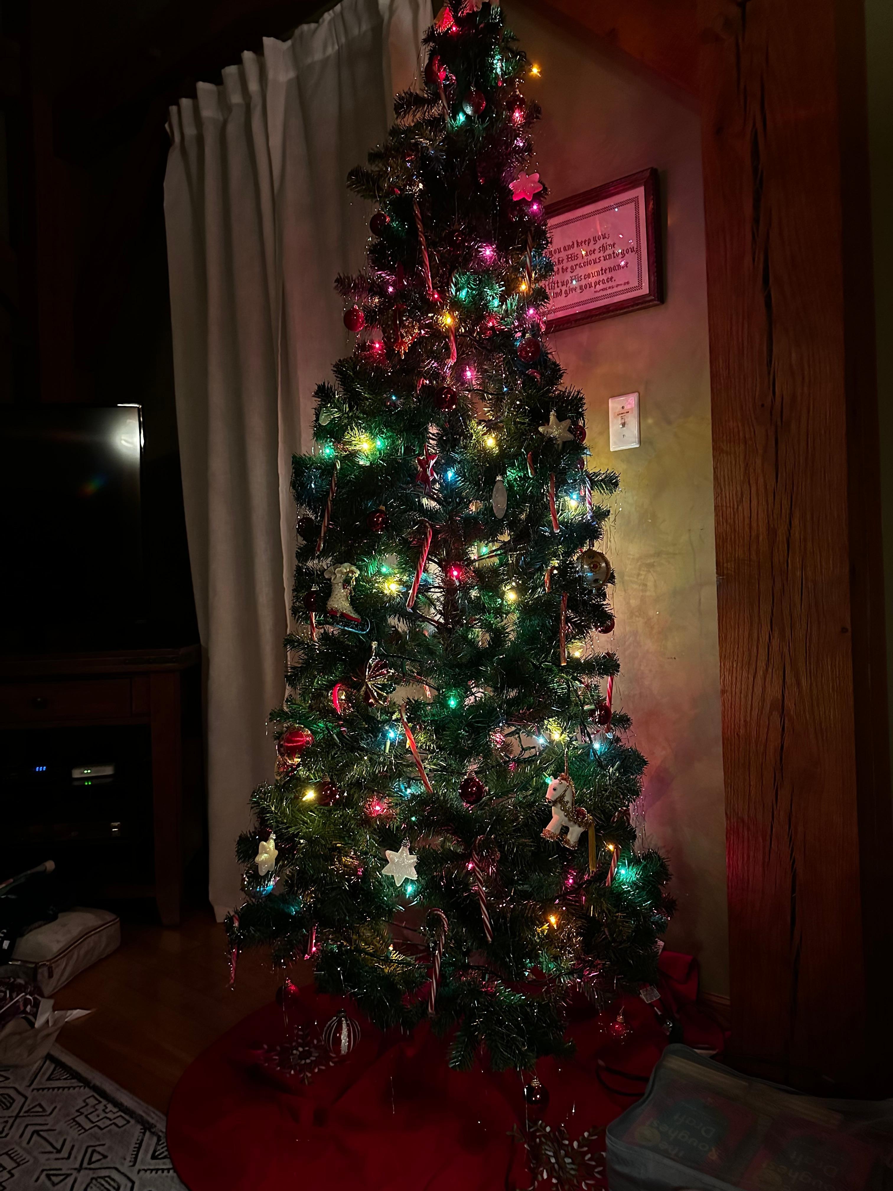 Beautiful Christmas tree