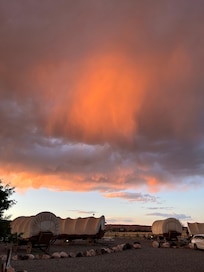 Sunset at Broken Spur.