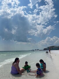 Beautiful beach! Just be careful in jellyfish season!