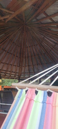 Hamack in the gazebo