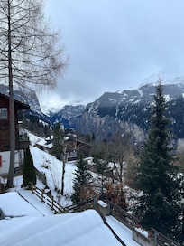 View from shared balcony