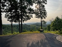 Morning view while having coffee