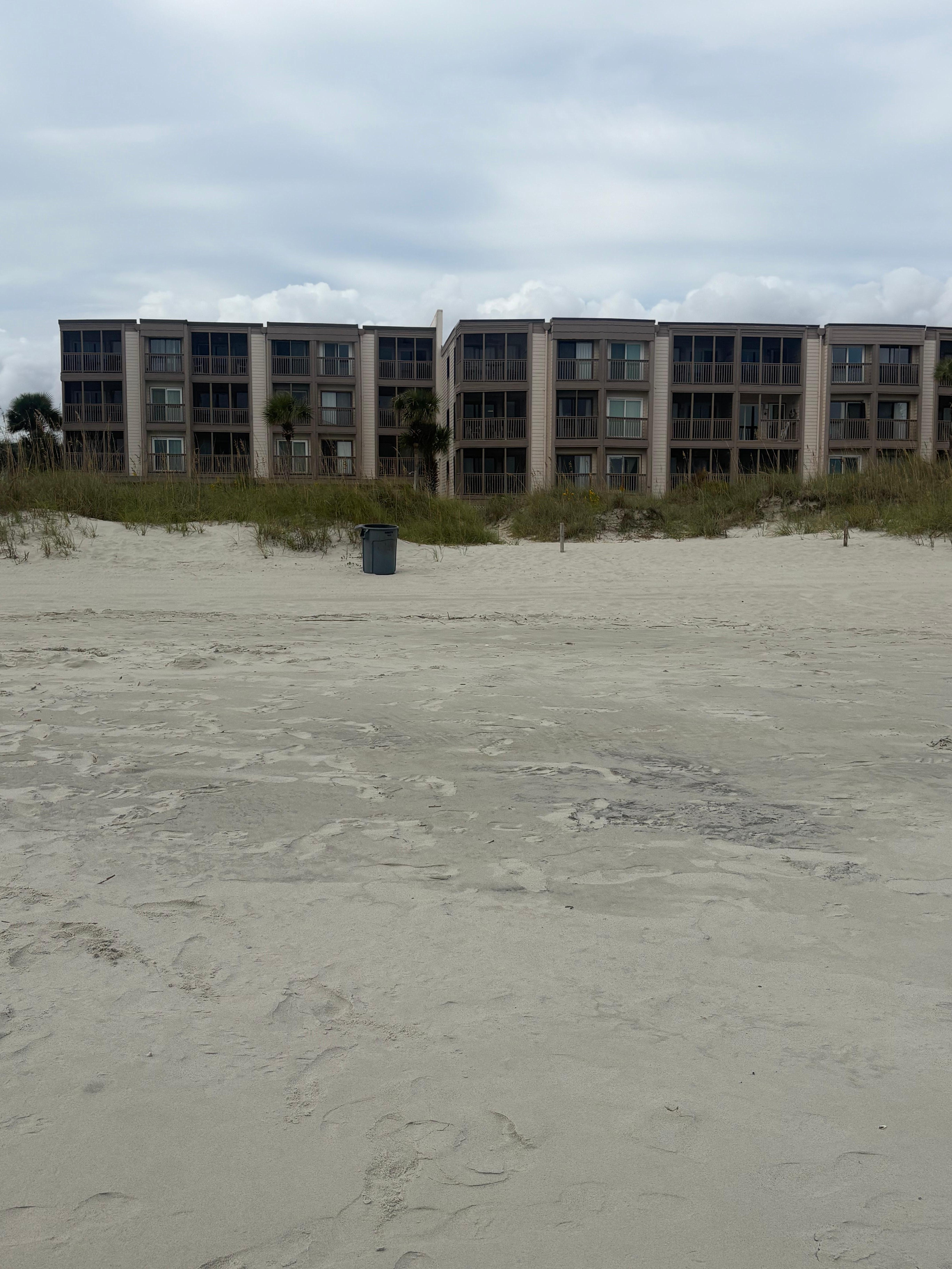 Units from the beach