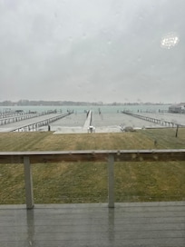View on a rainy December day!