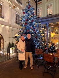 Our pals, before it snowed.