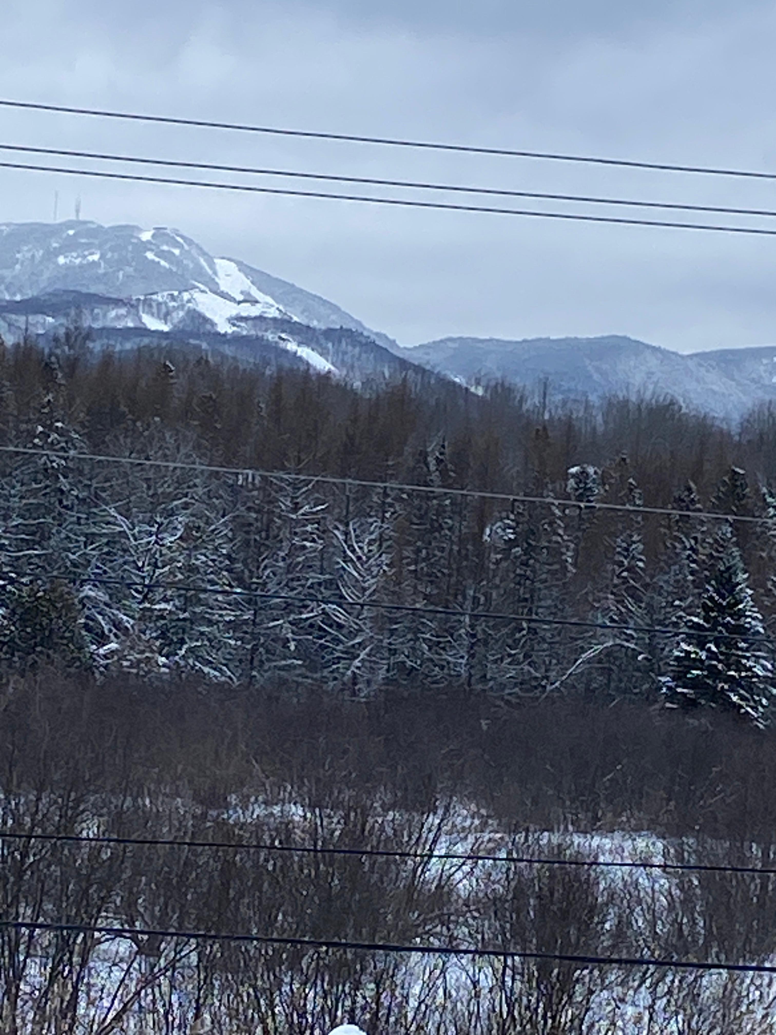 Mont Orford vu de près du
Chalet