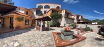 View of rooms, taken from patio