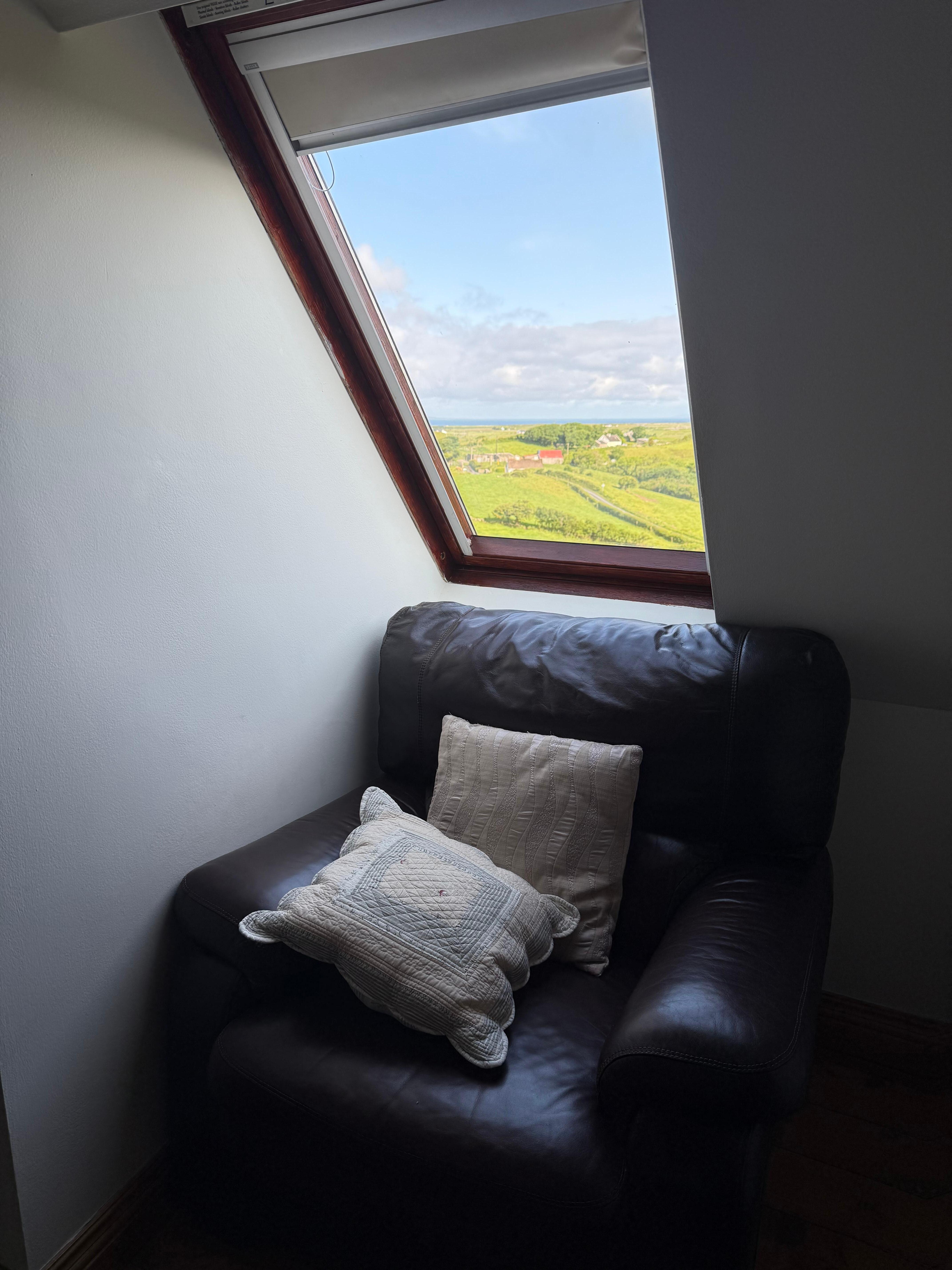 View from upstairs 