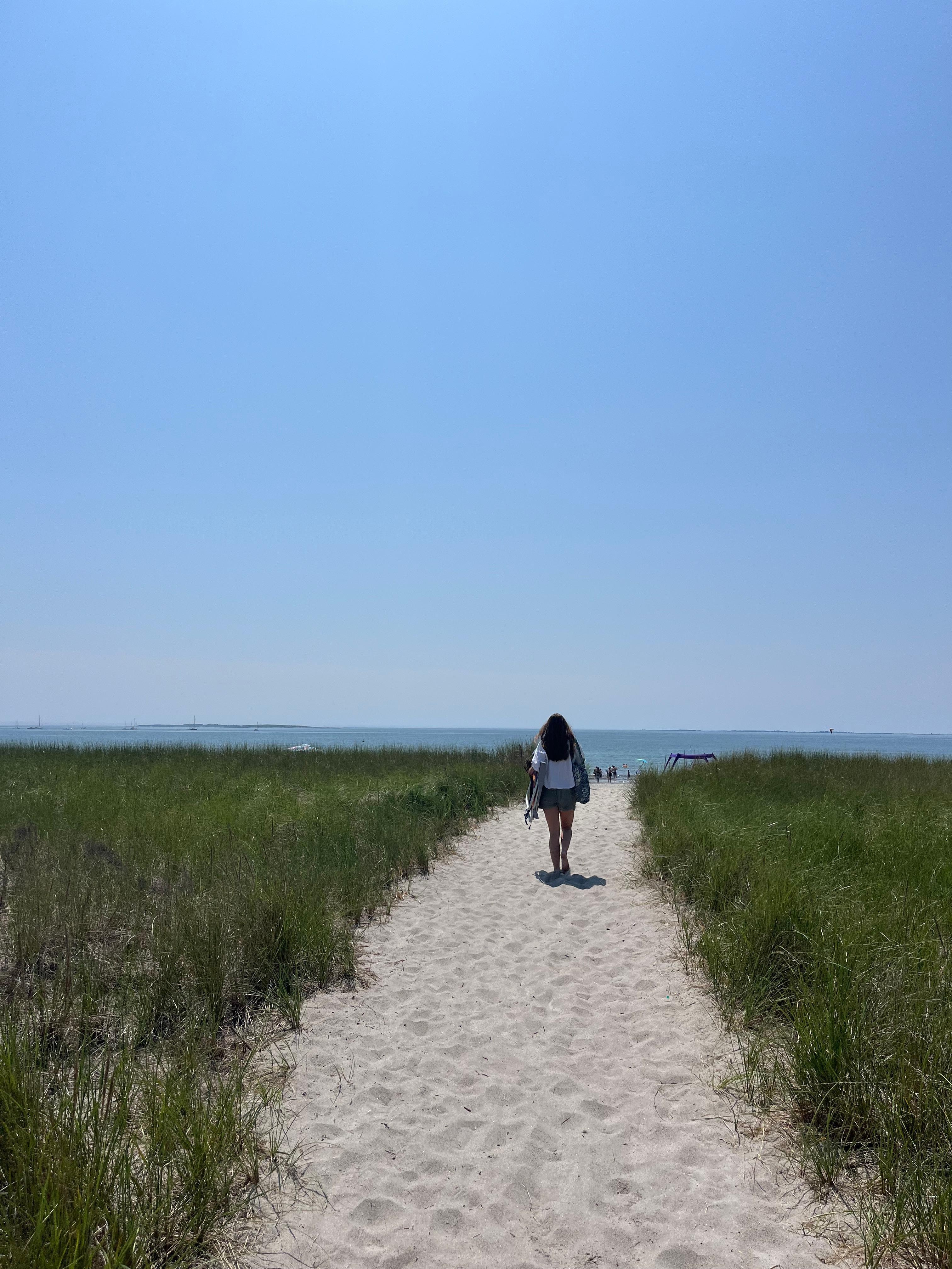 Lovely walk to the beach