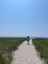 Lovely walk to the beach