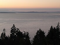 View of Puget Sound from the patio
