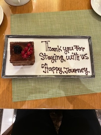 This appreciation gesture was literally the icing on the cake.