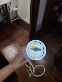 La batidora con la que me recibieron