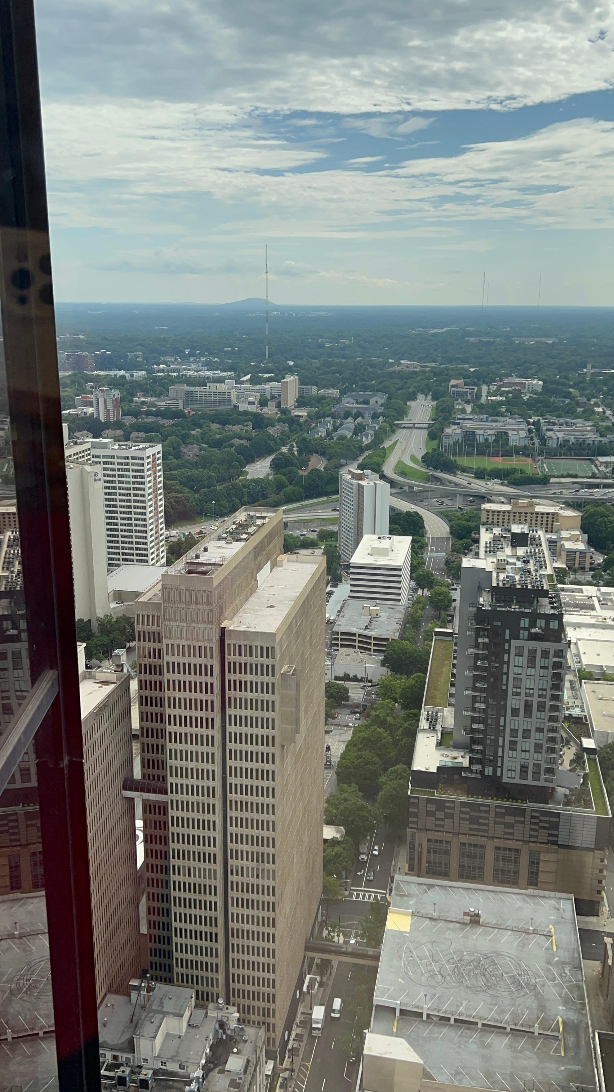 The view from the 55th floor