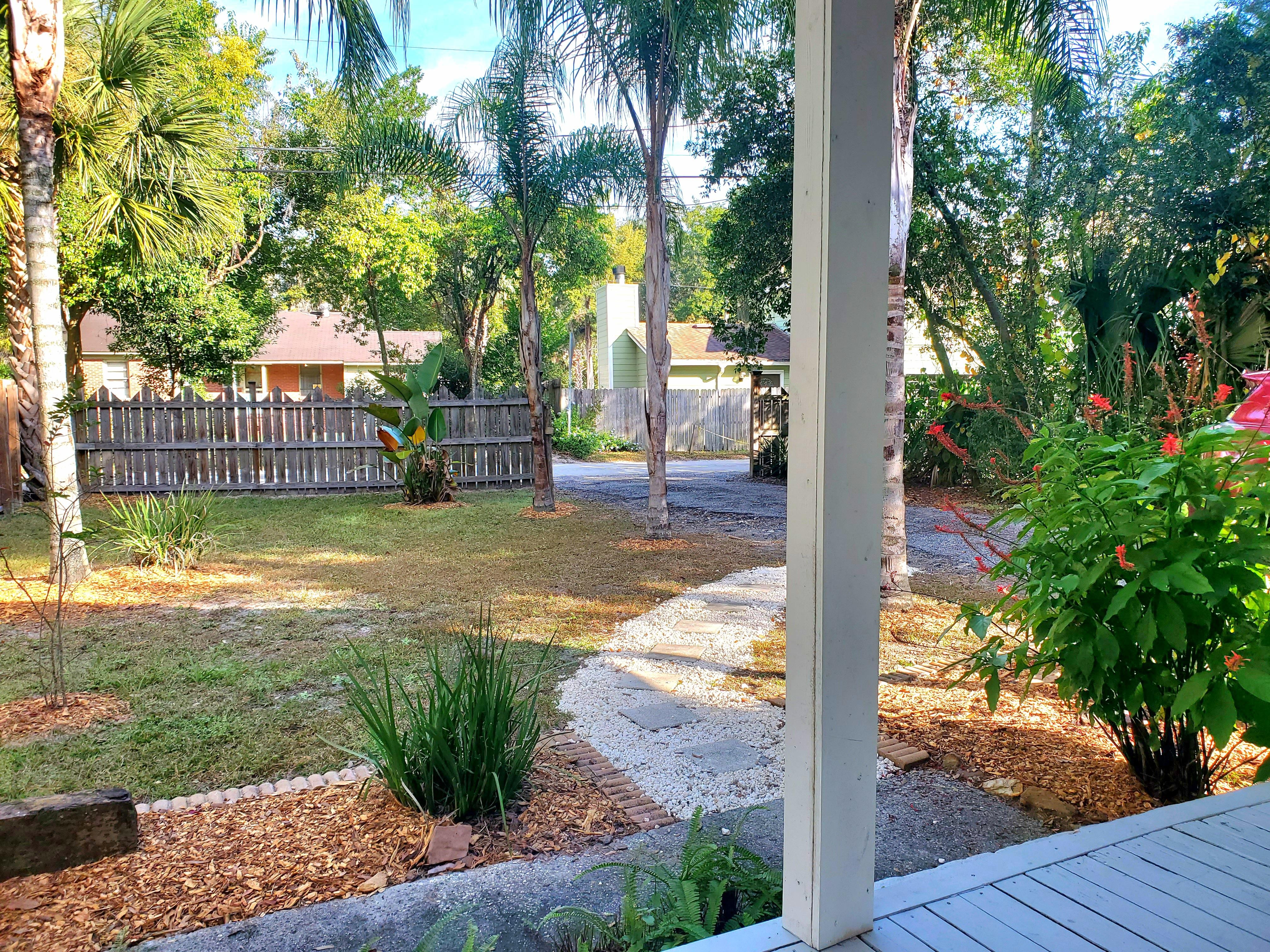 View from front door