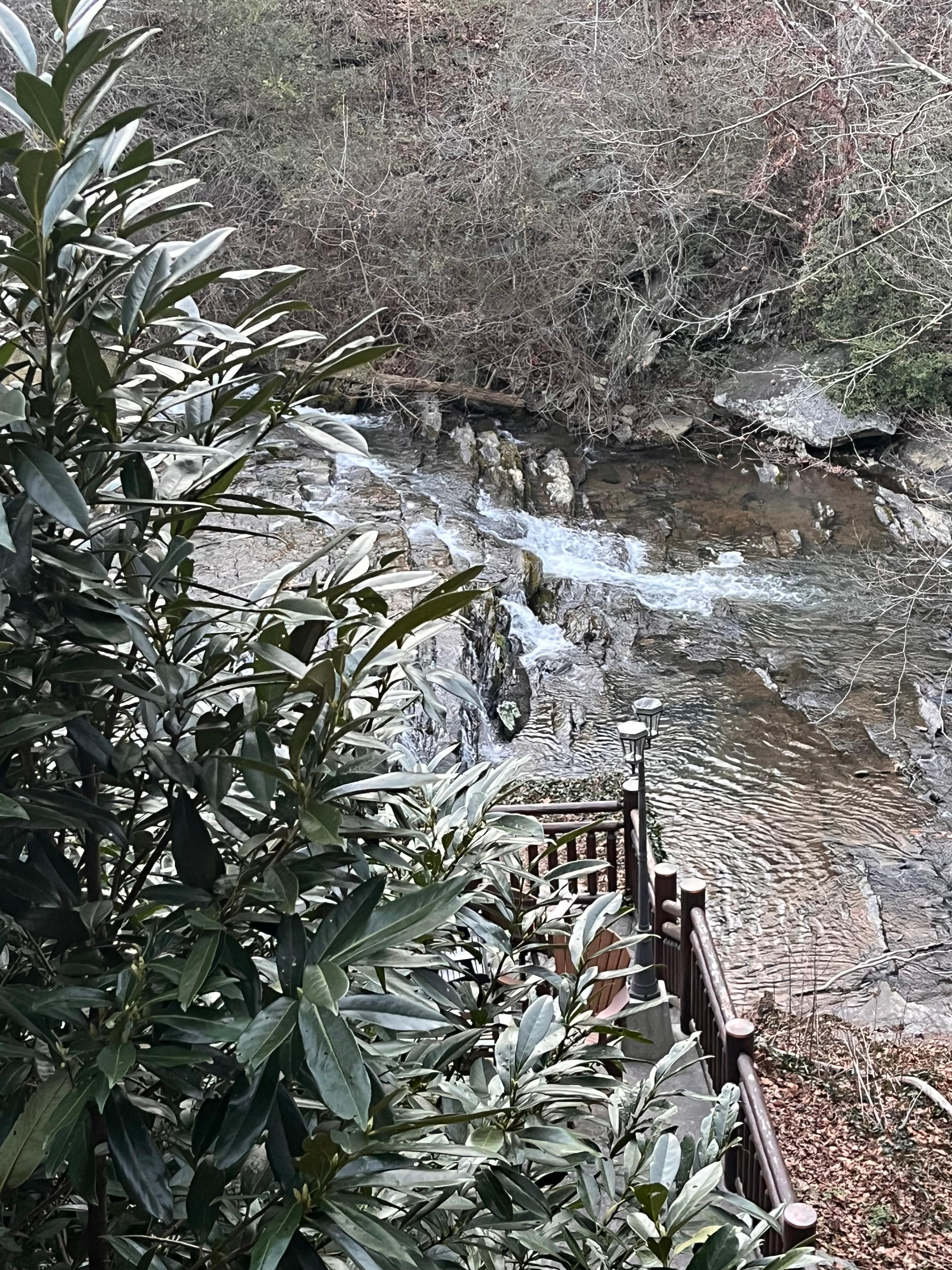 Priceless view from the hot tub balcony 