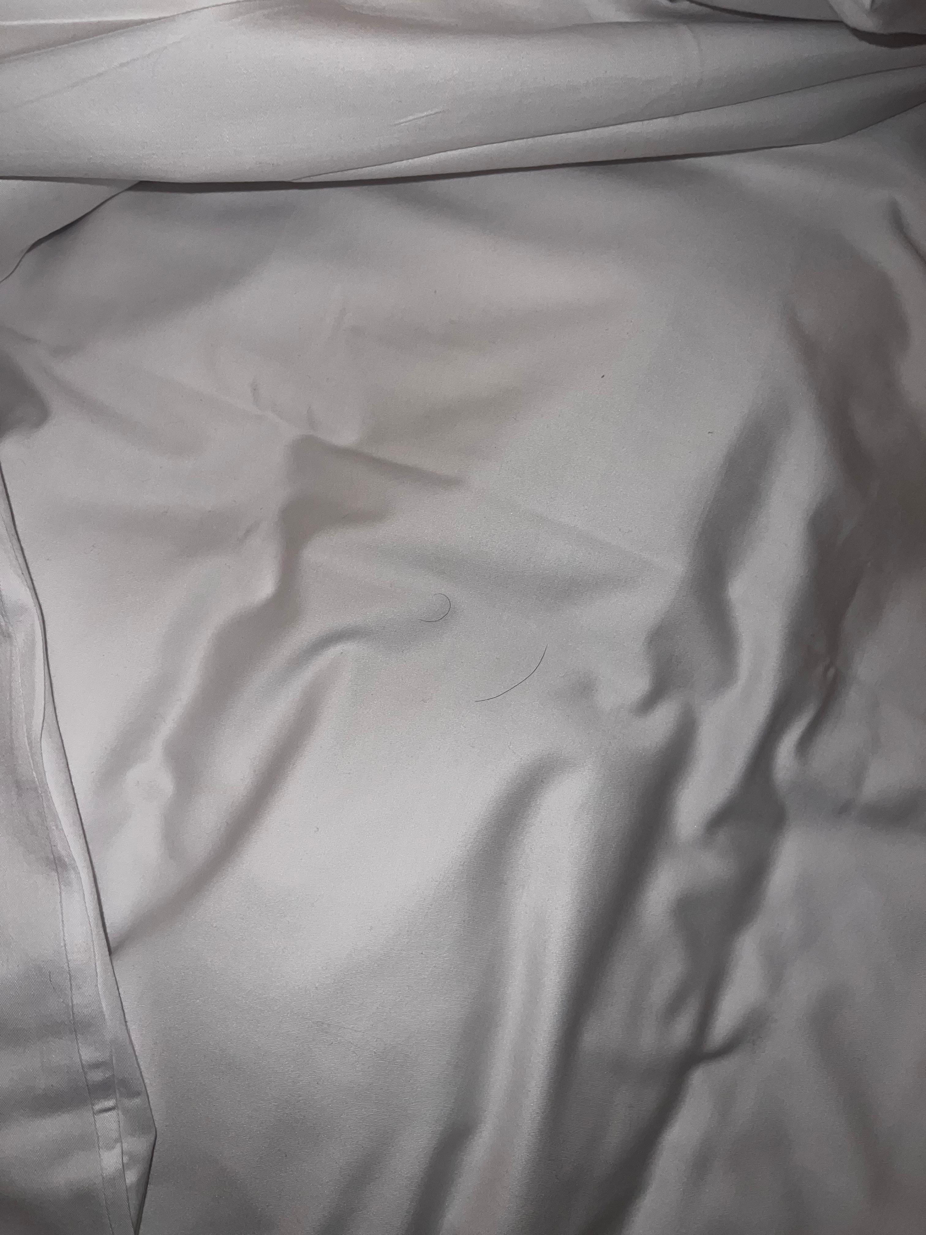 That’s literally pubic hairs