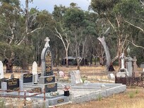 View of cottage from neighbouring cemetery