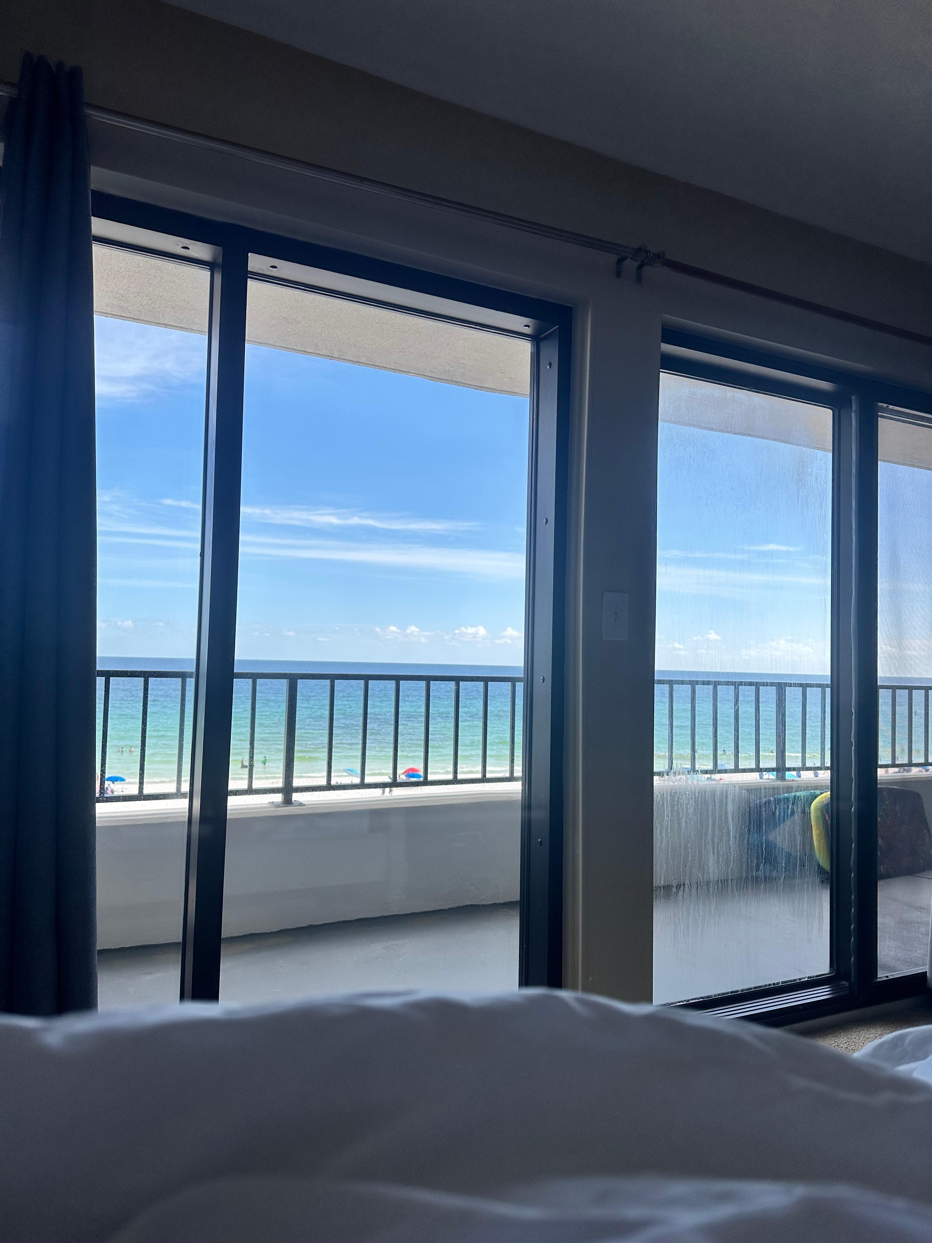 View from the king bed. 