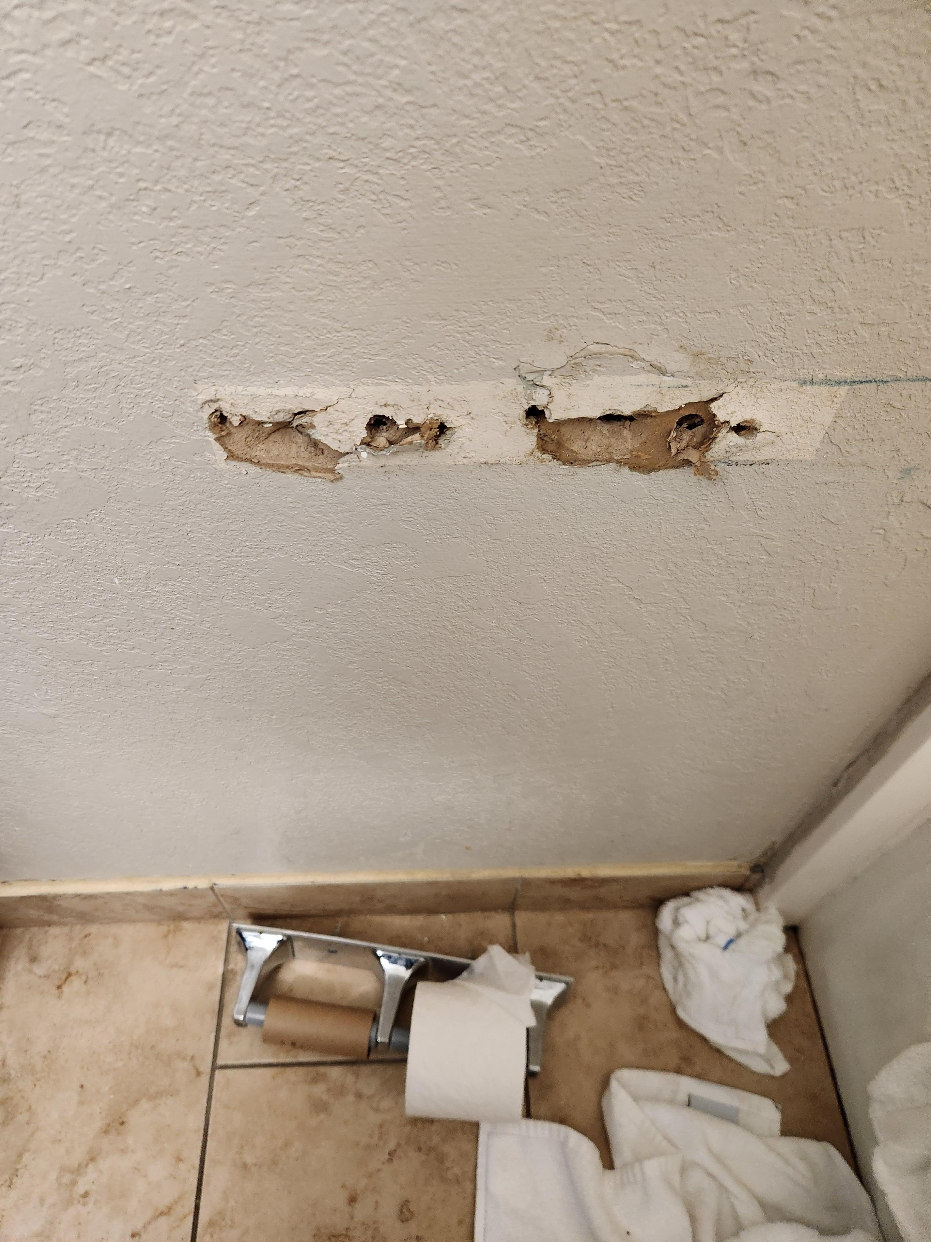 Filthy showers again manager was told and nothing  was done