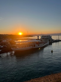 Solnedgang i Peschiera