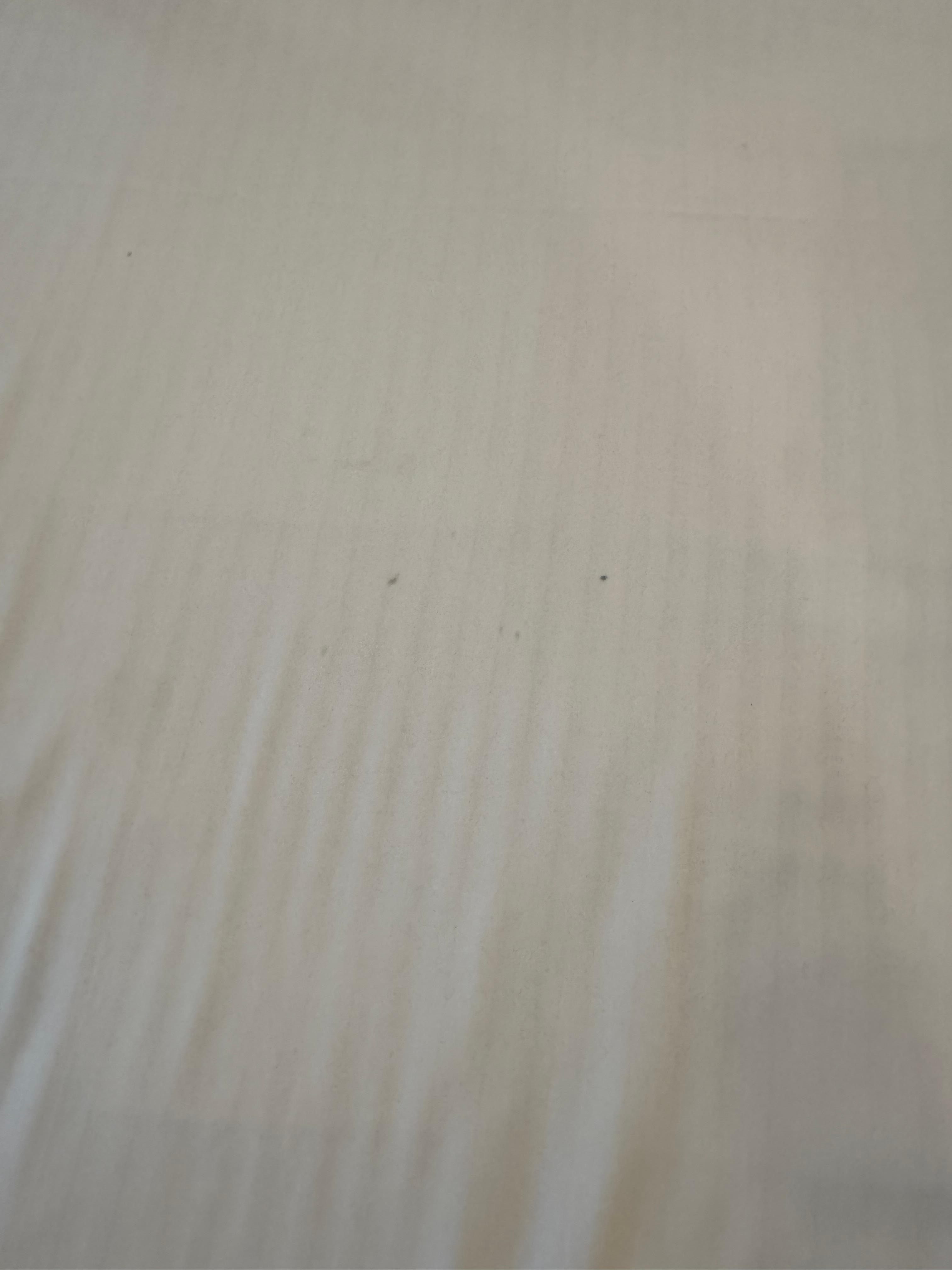 Stains on bed