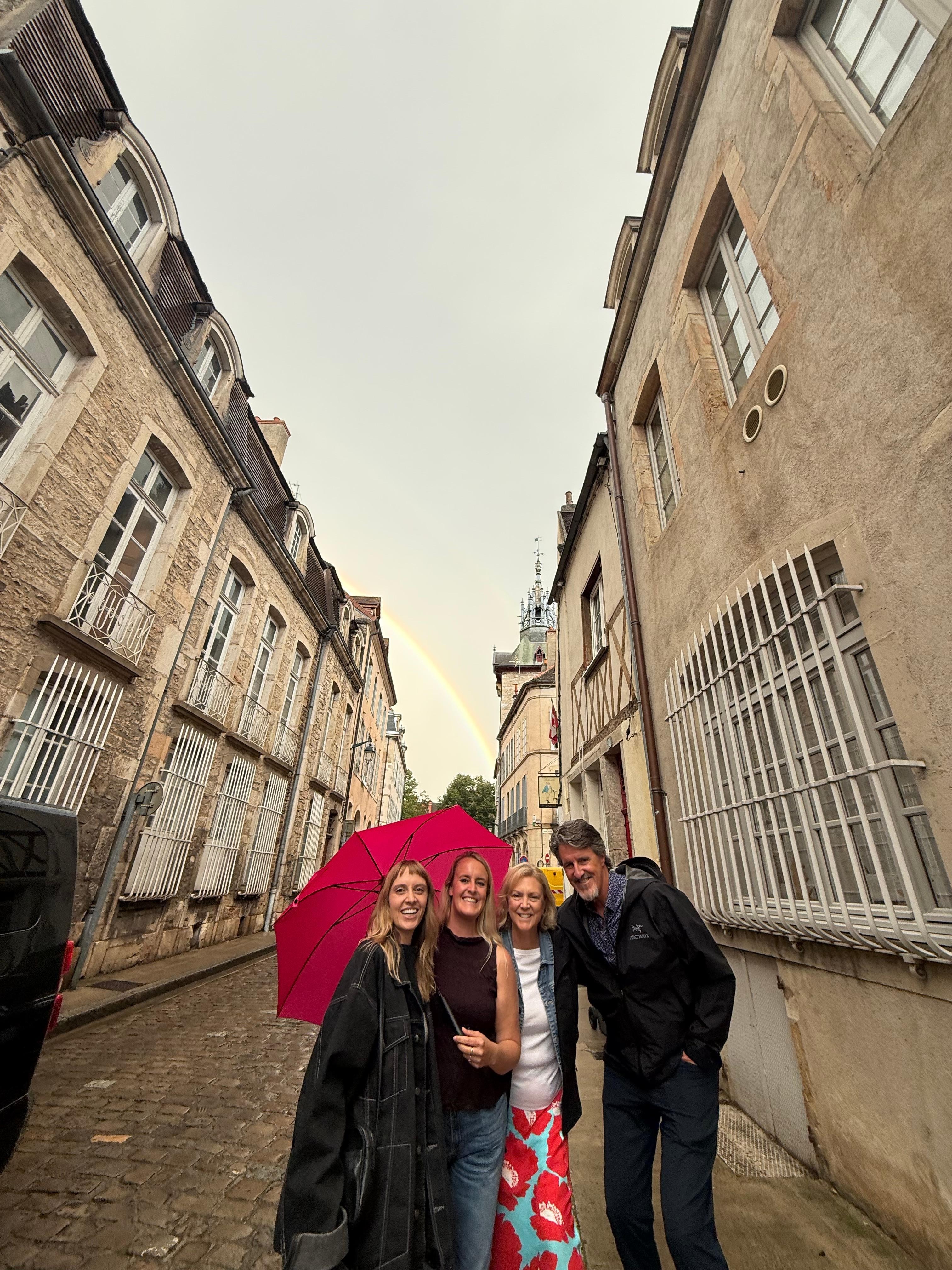 The beautiful streets of Beaune, right outside La Maison Blanche