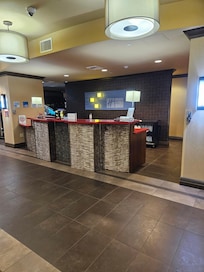 Noone available to do check in. We waited for over 30 min