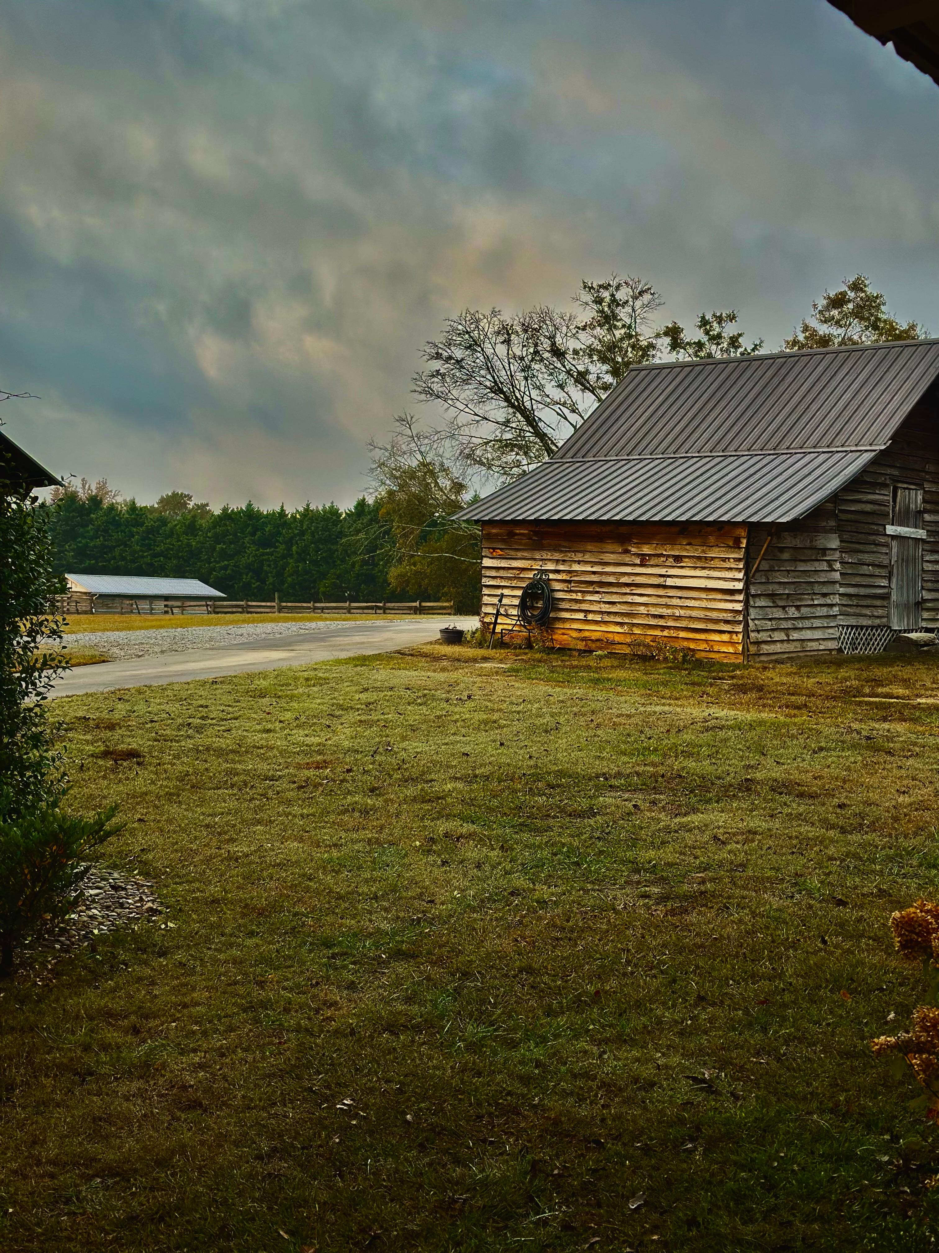 View of back porch