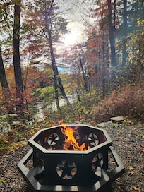 View from patio