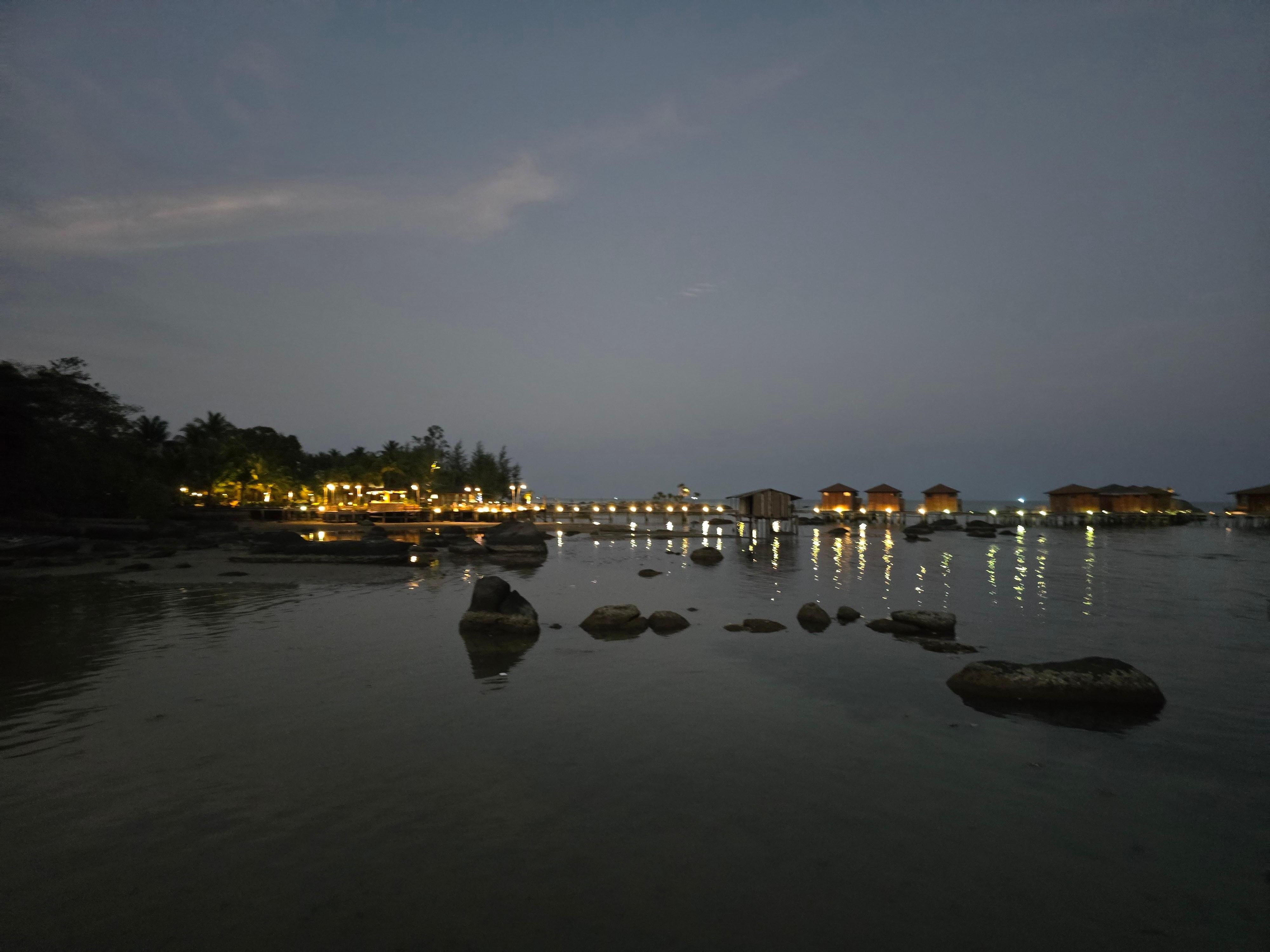 View of resort from far away