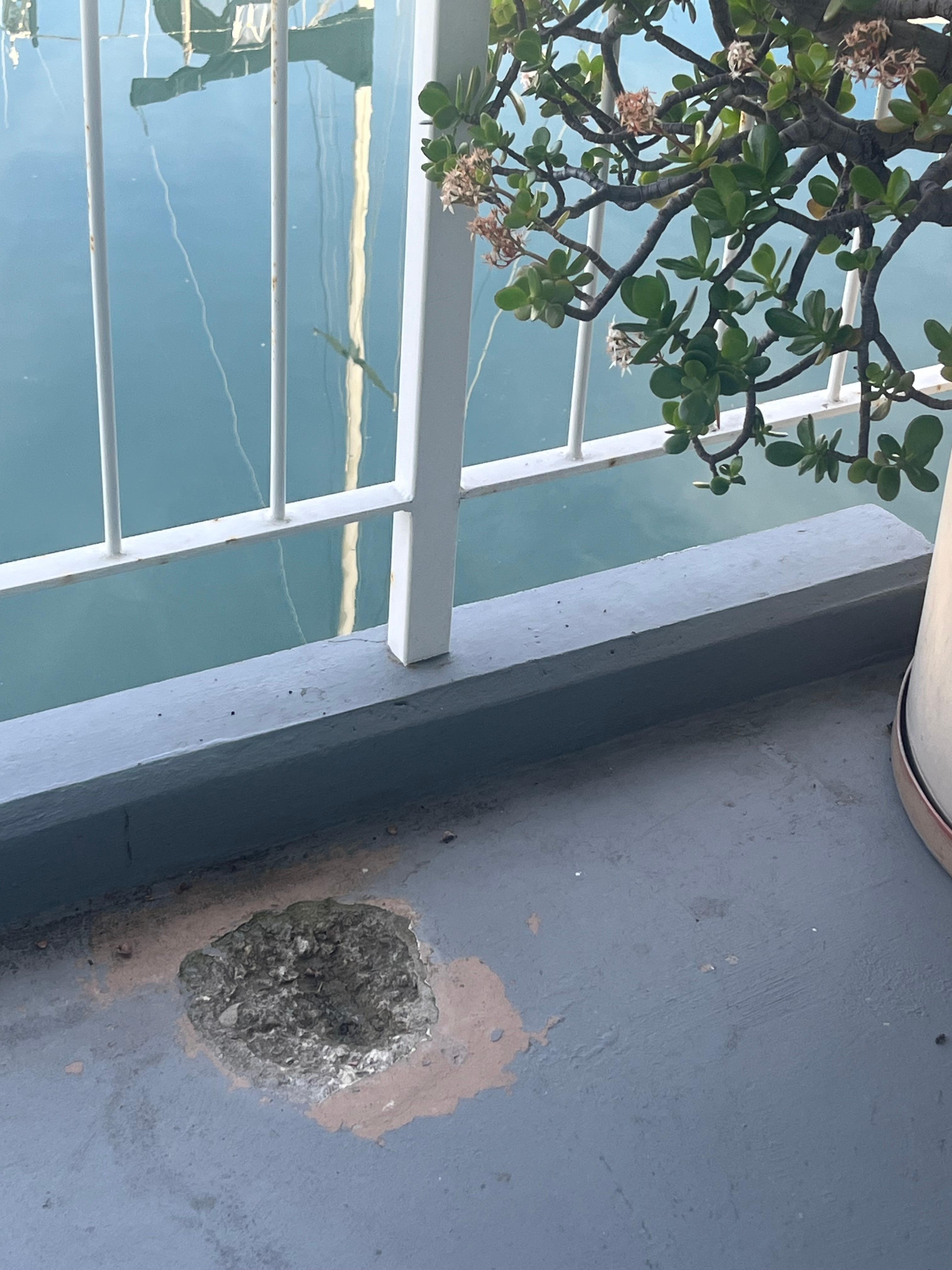 Need upgrade on balcony 