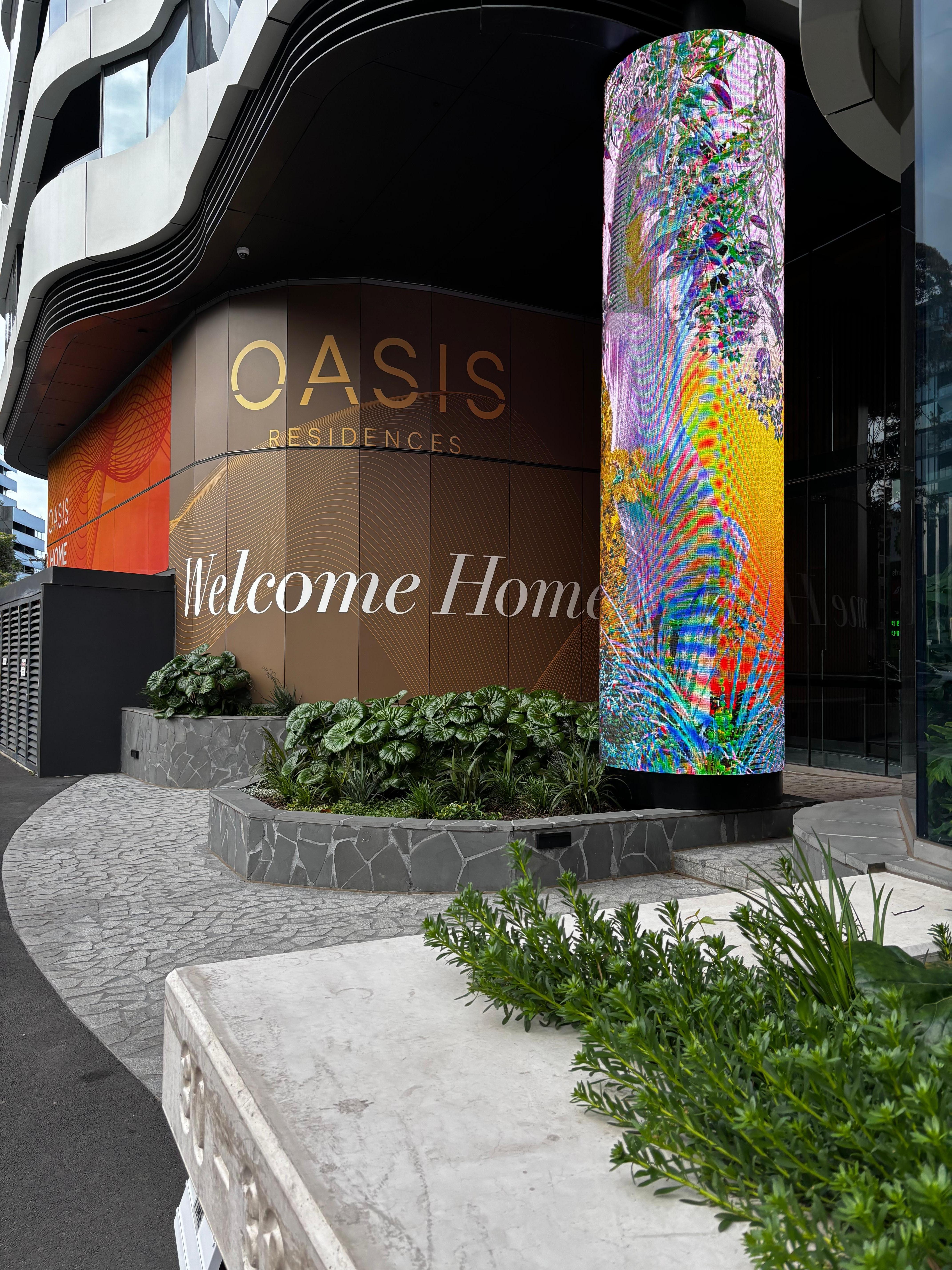 Outside front in the day 