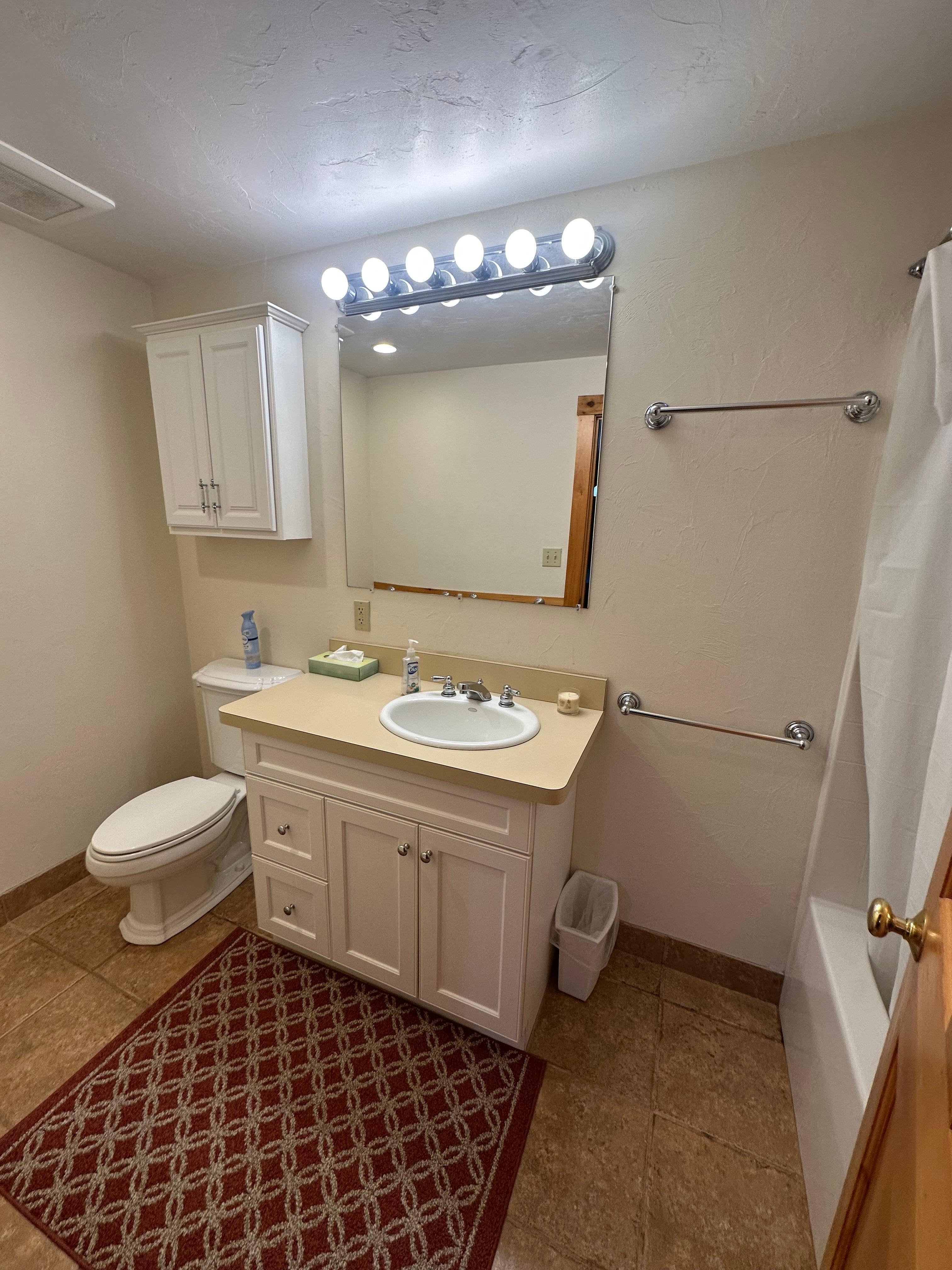 No hand towels or washcloths. No extra toilet paper. 