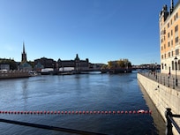 Stockholm i høstvær